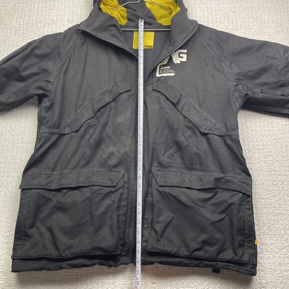 Y2K Analog AG Unlikely Futures By Burton Black Snowboarding XL* Jacket Read* - Picture 16 of 16